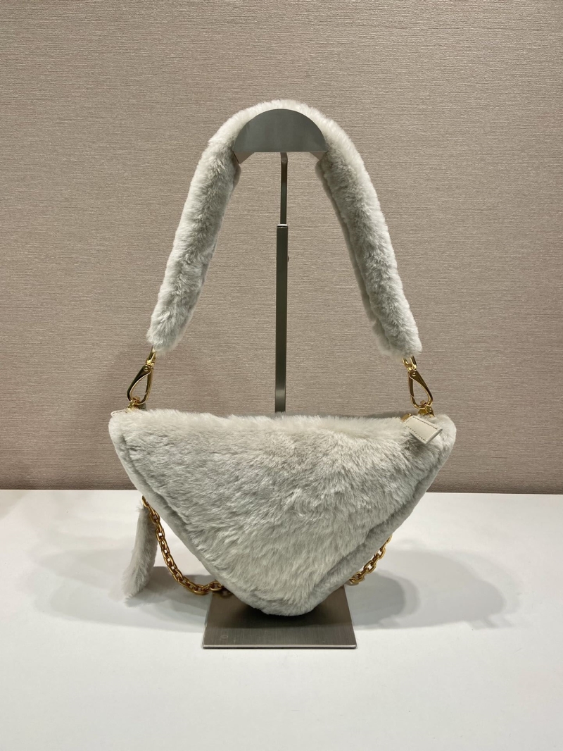 Pra*a triangle pouch